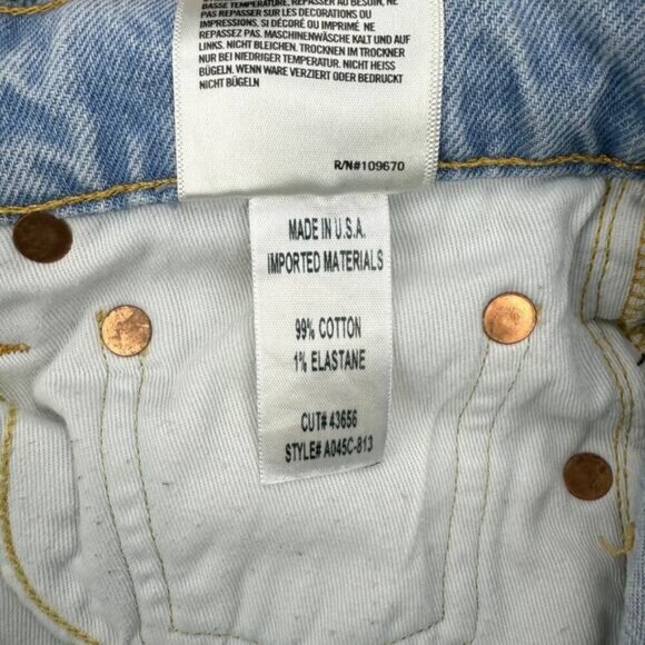 AGOLDE Jamie High Rise Classic Size 25 Ever More - Picture 5 of 7